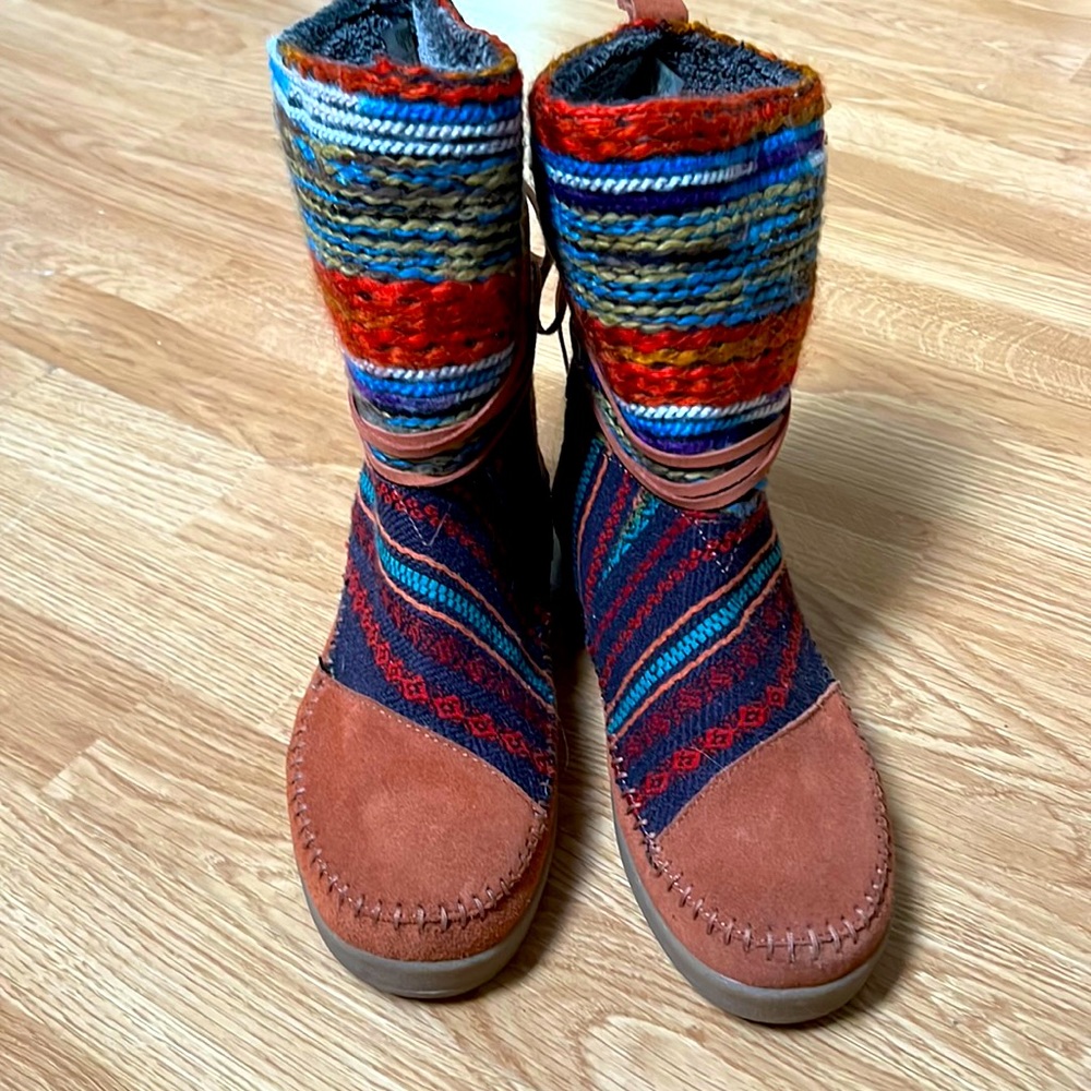 TOMS colorful boots